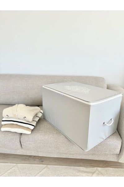 harev home collection 3 τεμάχια μικρού μεγέθους γκρι εμπριμέ μαξιλάρι πάπλωμα πουλόβερ 30x22x18 εκ.