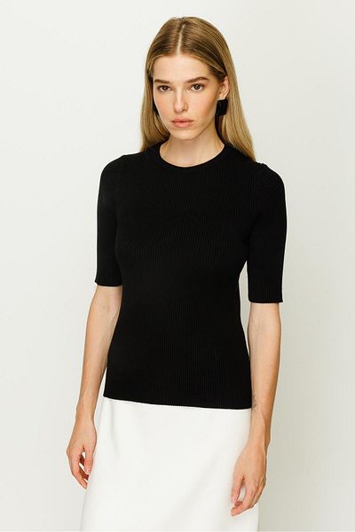 Ghisa Knitwear Blouse Black
