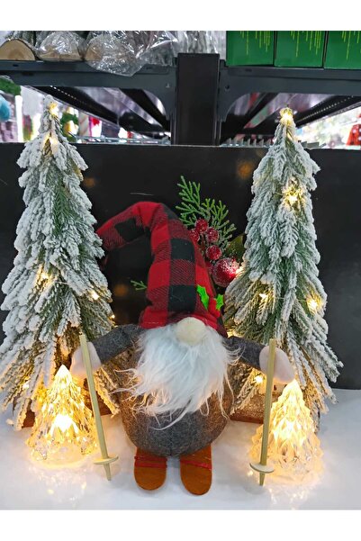 PARTİPORT Peluş Sakallı Kayaklı Yer Cücesi