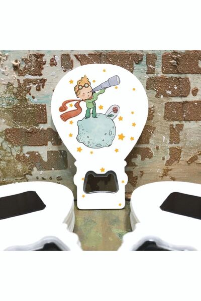 Ege ajans 10 Adet (İSİMLİ KARTLI VE JELATİNLİ) Küçük Prens Konsept Balon Açacak Magnet ( YDBM-107 )