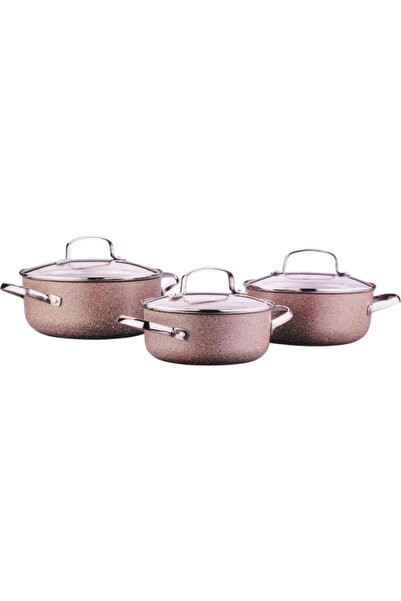 KORKMAZ Browni A2921 6 Piece Cookware Set