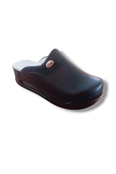 DrYeşill DR.YEŞİLL sabo terlik   siyah Airmex ortapetık  Anatomik Hastane ,Do...