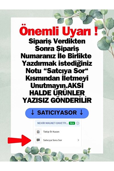 NHR MGNT (10 ADET) KALP AÇACAK MAGNET-YENİ DOĞAN,6AY KINASI, NİŞAN,NİKAH,SÖZ,KINA,SÜNNET HEDİYESİ