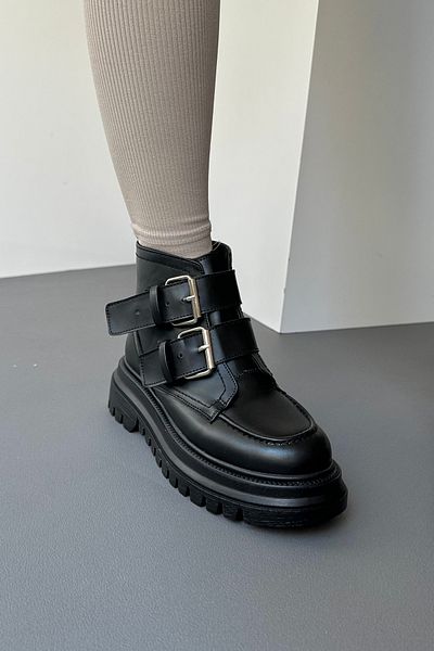 Mupa Shoes Μαύρα γυναικεία μποτάκια