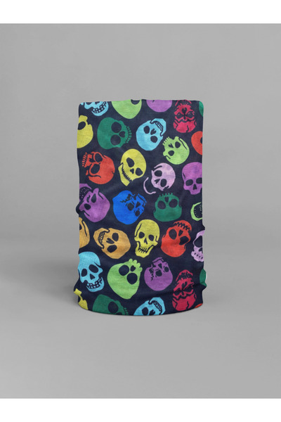 LU&MA Кольоровий візерунковий комір - Baf