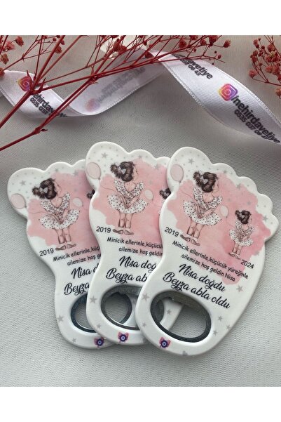 Nehir (10 ADET) AYAK AÇACAK MAGNET-YENİ DOĞAN,6AY KINASI, NİŞAN,NİKAH,SÖZ,KIN...