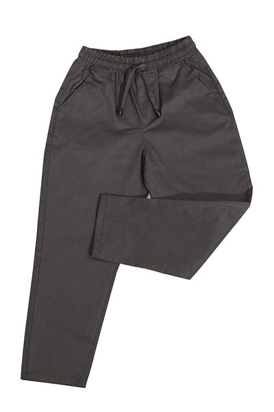 ASG TEKSTİL Anthracite Color Elastic Waist Lycra Children's Trousers