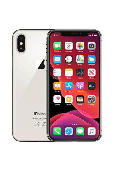 Apple Yenilenmiş iPhone X 256 GB Silver Cep Telefonu (12 Ay Garantili) - C Ka...