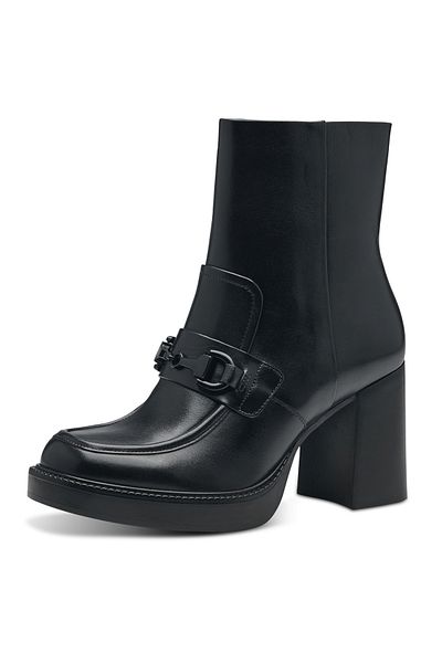 Tamaris Tamaris Black Booties Womens Shoes