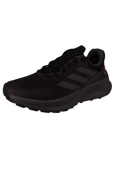 adidas Herren Halbschuhe Wanderschuhe Terrex Soulstride GX1822 Schwarz core black / grey six / Impact ora