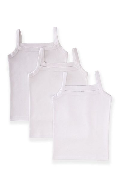 Cigit Seilgurt Mädchen Athlet Triple Weiß