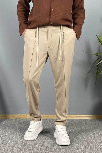 Alışveriş Sokağı Παντελόνι Jogger με διπλό πλισέ Slim Fit