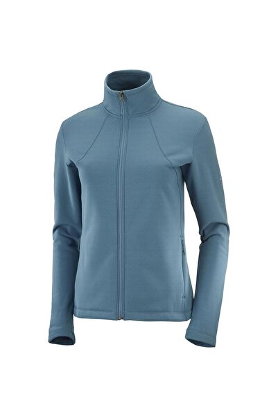 Salomon Sntıal Warm Fleece Fz W Kadın Yün Sweatshırt