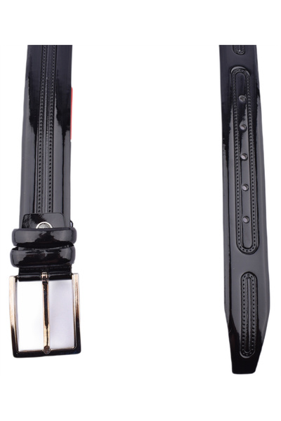 FSM -14 حزام جلد صناعي 3.5 سم