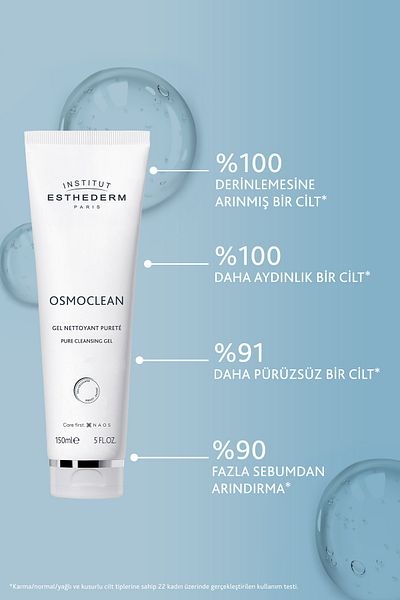 Institut Esthederm Face, Neck and Decollete Purifying Effective Cleansing Gel 150 ml