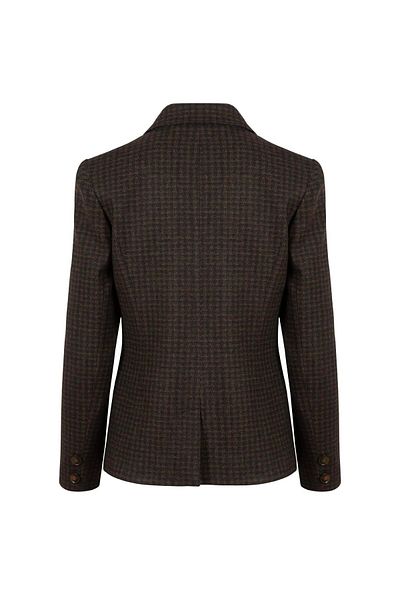 RİVUS Кафяво ватирано яке Slim Fit