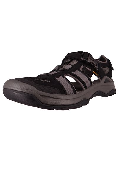 TEVA Herren Wander-Sandalen Sandalen Wanderschuhe Omnium 2 1019180 Schwarz BLK Black Leder/Synthetik mit