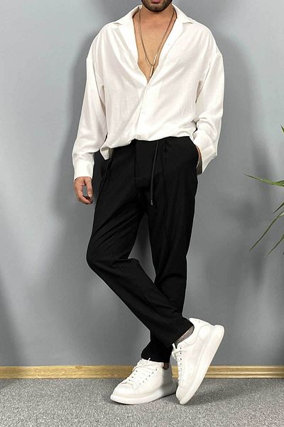 Alışveriş Sokağı Double Pleated Slim-Fit Jogger Pants