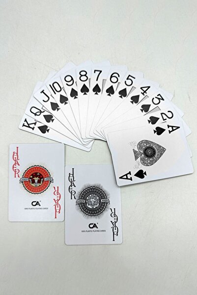 Weather Forecast Jumbo Plastic Waterproof Jumbo Blackjack Playing Card Game Paper Cin885Slv