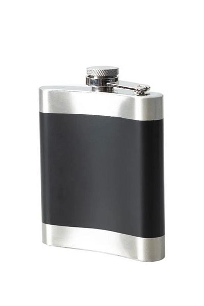PİRAMİGO Stainless Steel Rectangular Flask 4oz (200ml)