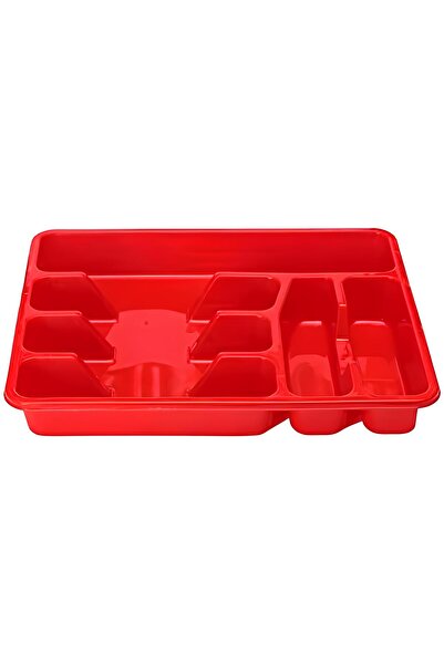 Kitchen Line Organizator pentru tacâmuri în sertar Dimensiune mare Organizator pentru sertar cu 6 compartimente