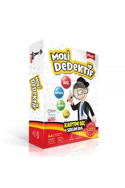 Moli Detective – 2 Games in 1 – Educational, Intelligence and Strategy Game