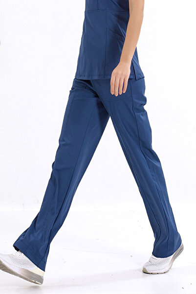 Brl Üniforma بنطال جراحي نسائي من Medinilla / Medikago - وجهين، ليكرا، أزرق د...