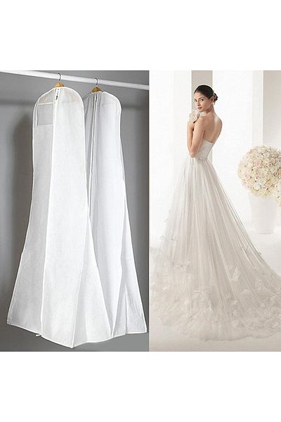 Askıcı Gusseted Evening Dress Cover for Wedding Dress Engagement 1 Piece (70x160x25)