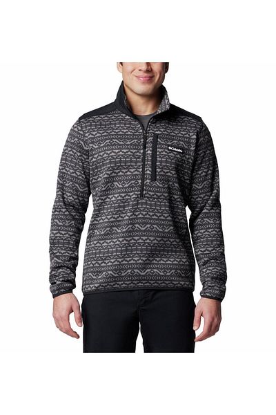 Columbia Sweater Weather Printed Half Zipper Ii Men's Fleece Top