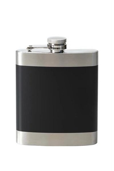 PİRAMİGO Stainless Steel Rectangular Flask 4oz (200ml)