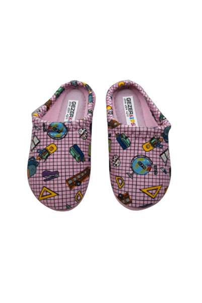 GEZER Рожеві ультралегкі домашні капці для дівчаток - з малюнком gztrt8521537