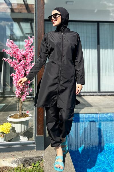 Remsa Mayo Parachute Fully Covered Hijab Swimsuit 2005 Nurgül