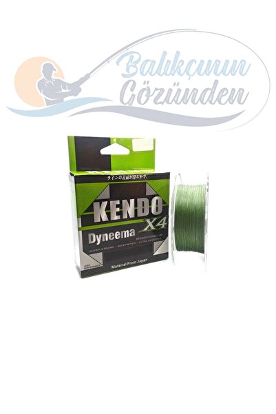 Kendo Dyneema X4 120 Metre Yeşil Ip Misina-0.20