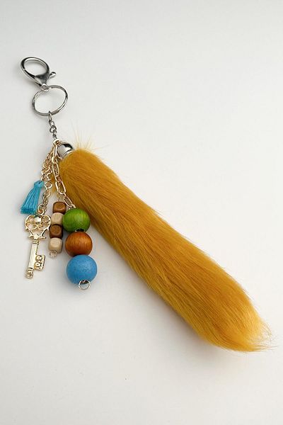 Modex Colorful Key Figured Feather Bag Accessory (17cm)