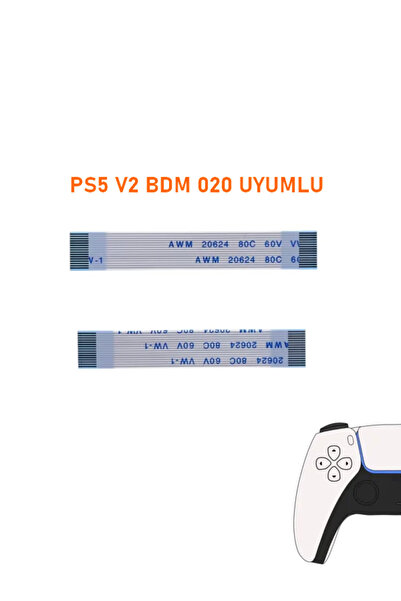 1 Takım PS5 V2 BDM 020 Kollar İle Uyumlu L R L2 R2 Tetik Flex Kablo Playstation 5 Kol Tamir