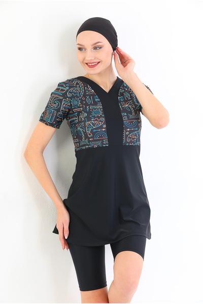 Remsa Mayo Ημικαλυμμένο μαγιό Lycra 2316 Nil Black