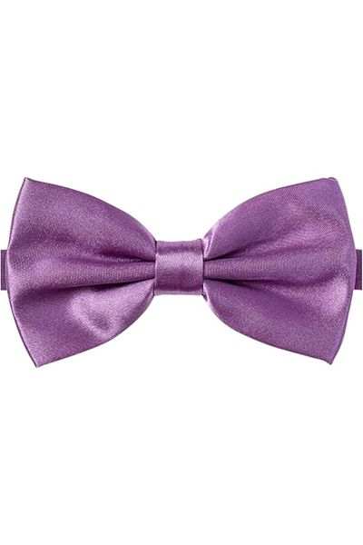 Uniquetrenders Papion de damă din satin de culoare uni