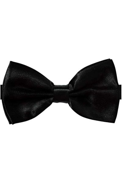 Uniquetrenders Papion de damă din satin de culoare uni