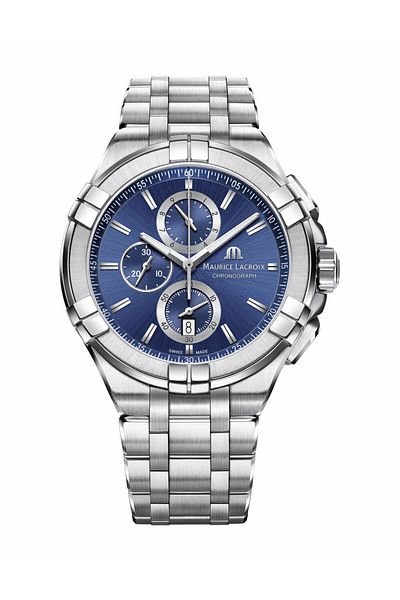 Maurice Lacroix Aikon 44 mm Chronograph - Aı1018-Ss002-430-1 ml Model