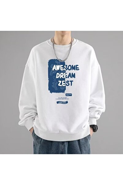 Drippy Cool muški džemper - Japan slovo Sa deznom, Pamuk dugi rukav T-shirt, ...