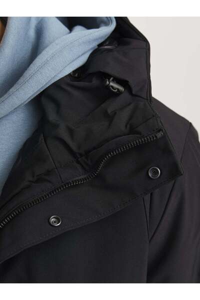 Jack & Jones Μαύρο ανδρικό μπουφάν Jjekeen - 12258405 SN