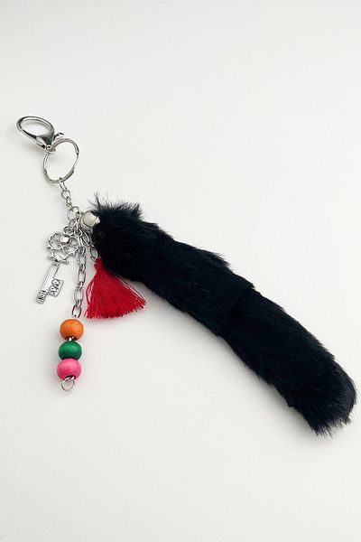 Modex Colorful Key Figured Feather Bag Accessory (17cm)