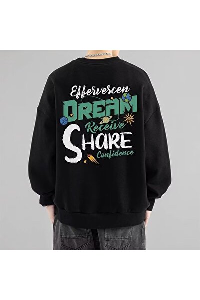 Drippy Hanorac pentru bărbați - Tricou cu mânecă lungă cu imprimeu coreean de...