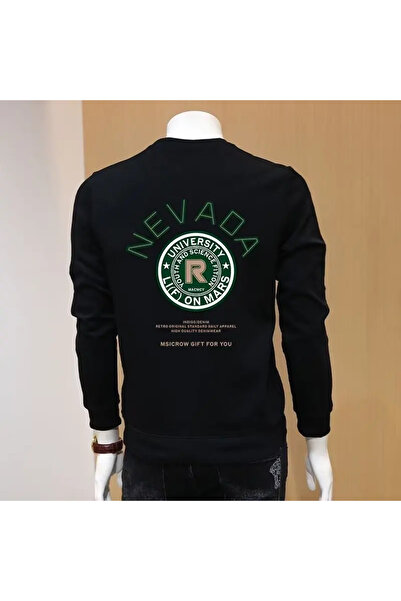 Drippy Pulover din bumbac pentru bărbați de toamnă Coreea pentru bărbați cu imprimeu rece Top cu mânecă lungă Tricou alb de înaltă calitate