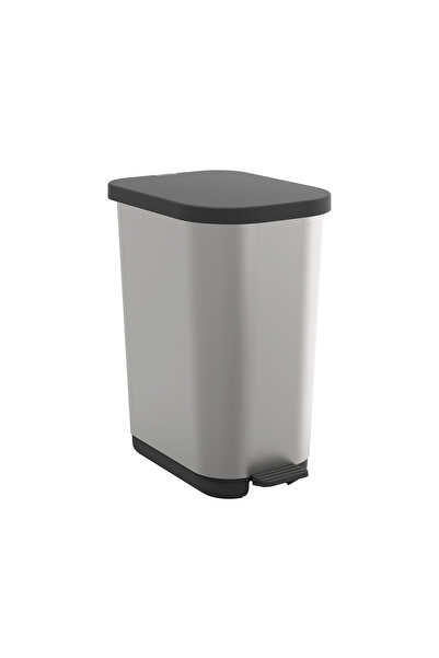 Rotho Ribo Çöp Kovası  35 Lt Metalik Gri