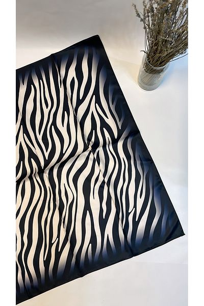 Onur Zebra Print Twill Scarf - Hard Fabric Quality Fashion Trending Store Product