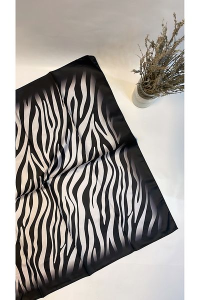 Onur Zebra Print Twill Scarf - Hard Fabric Quality Fashion Trending Store Product