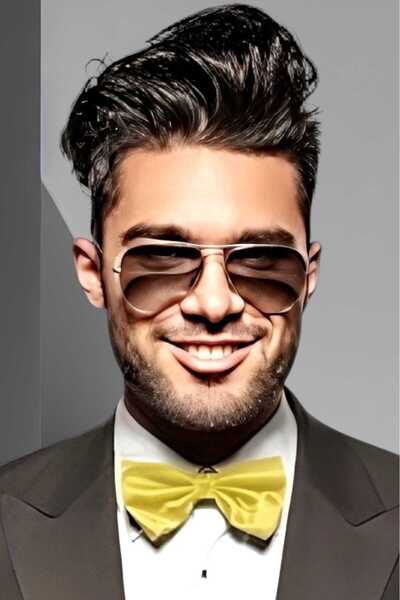 Uniquetrenders Men's Solid Color Satin Bow Tie