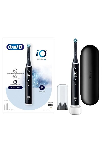 Oral-B Io 6 Şarjlı Diş Fırçası Siyah