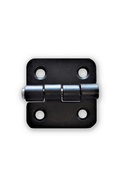 STANDART 50x50 Leaf Hinge Perforated Black Metal